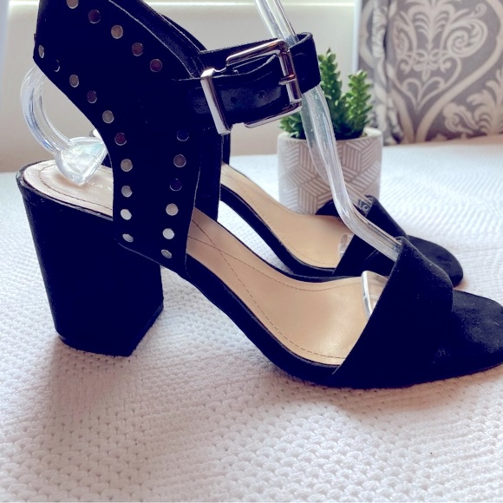 Max Studio Sirenty Studded Block Heel Sandal